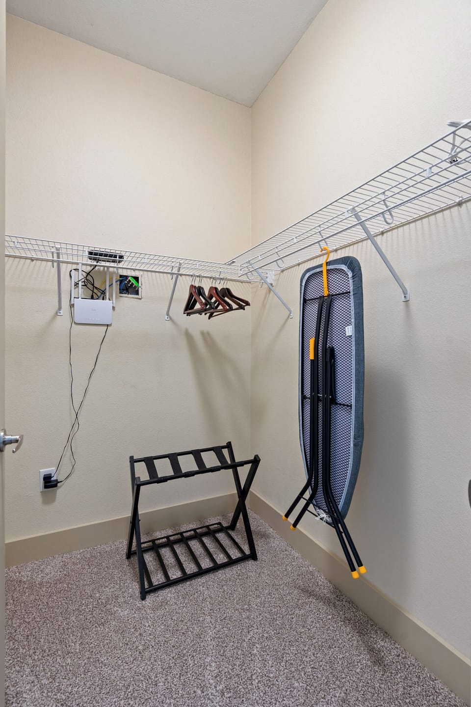 A huge walk in closet, perfect for your needs!