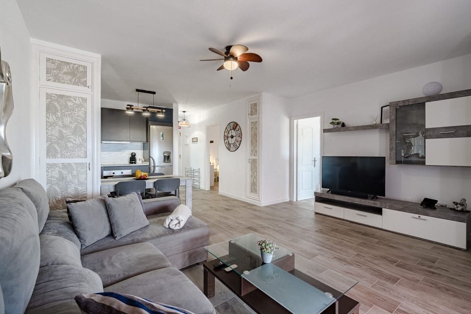 Living Room with Dining & Sitting Areas