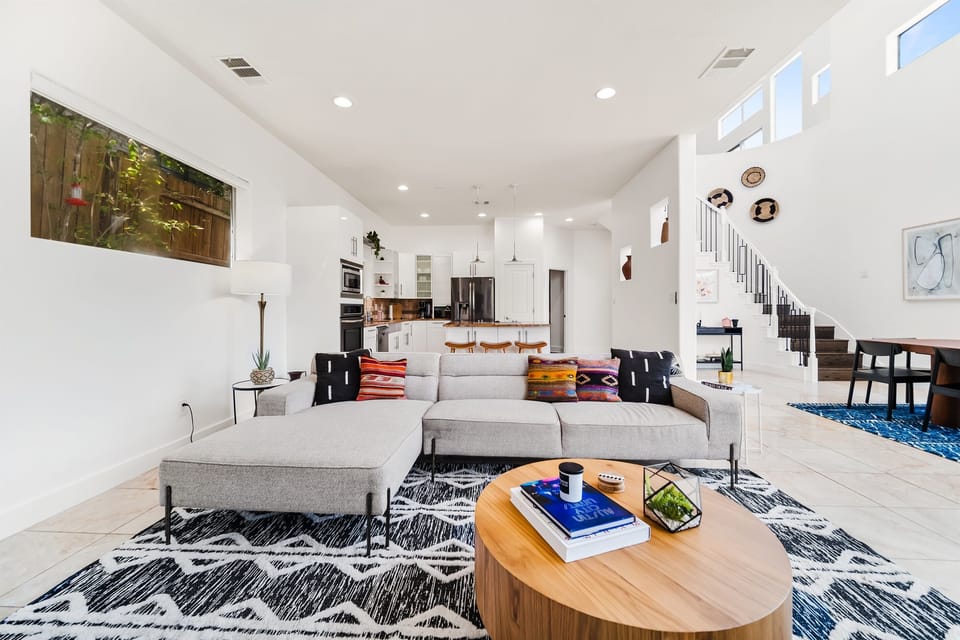 Step into pure comfort and spaciousness in this inviting living area.