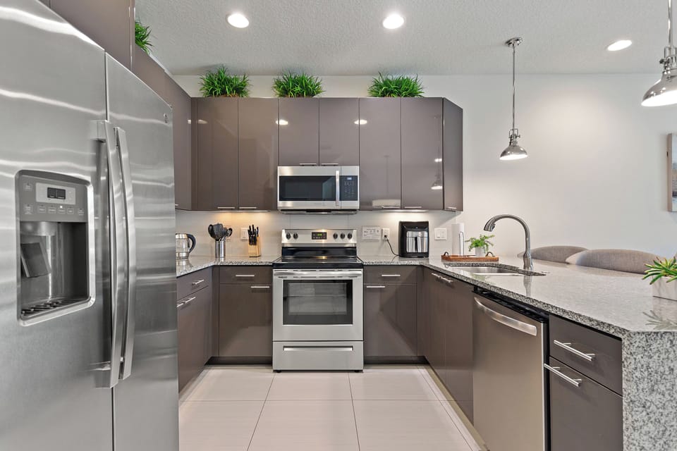 Modernized kitchen