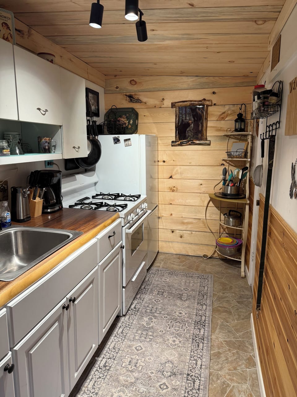 Newly remodeled kitchen