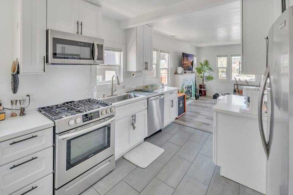 Modern kitchen with all the essentials for your culinary adventures.