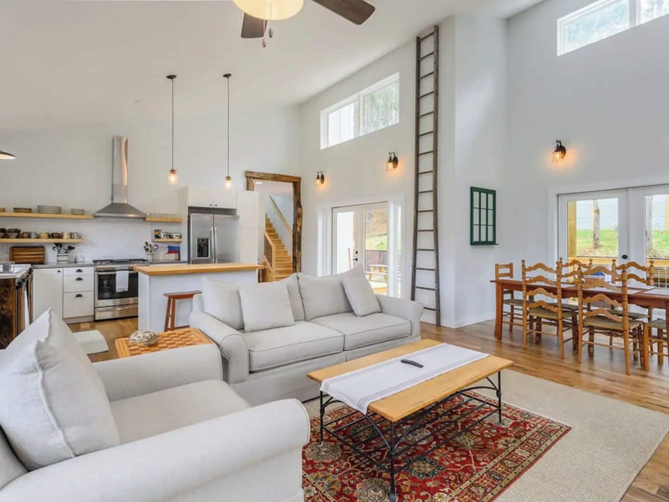 Every detail of this living space whispers welcome.