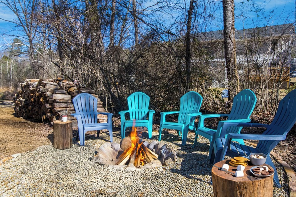 Gather 'round the fire and let the stories unfold.