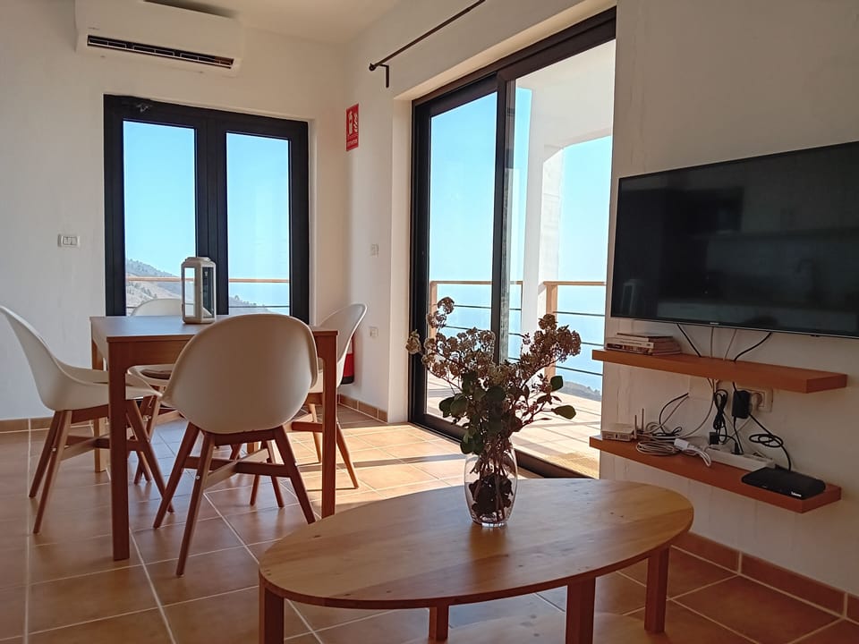 Open space living room and kitchen