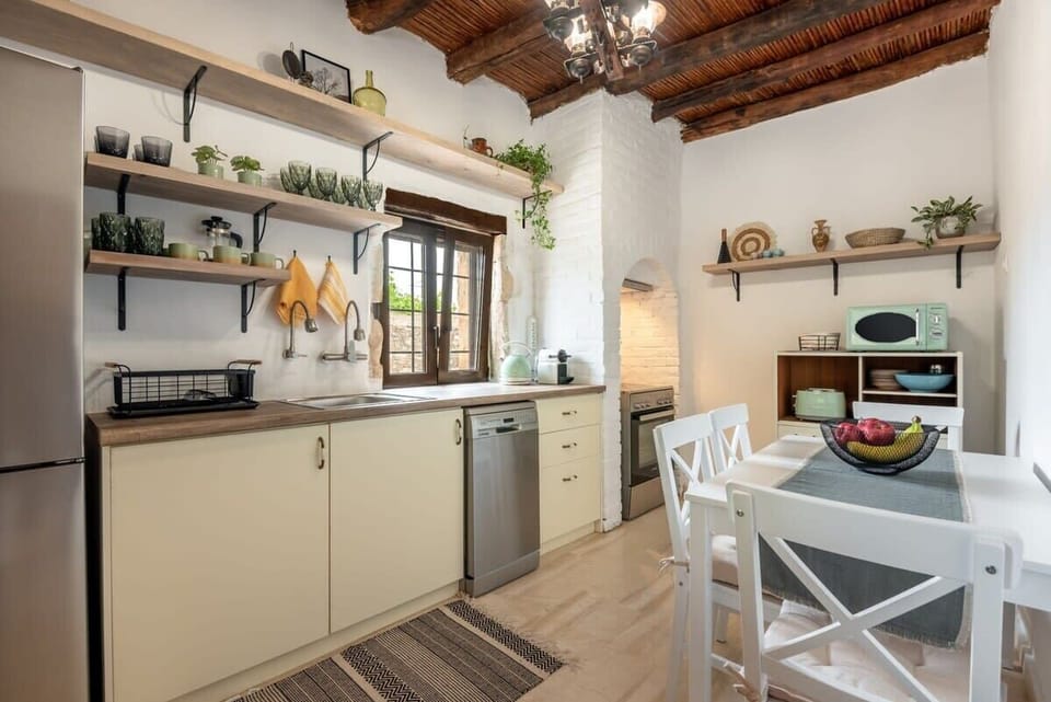 Well-Appointed Kitchen with Table for Meals