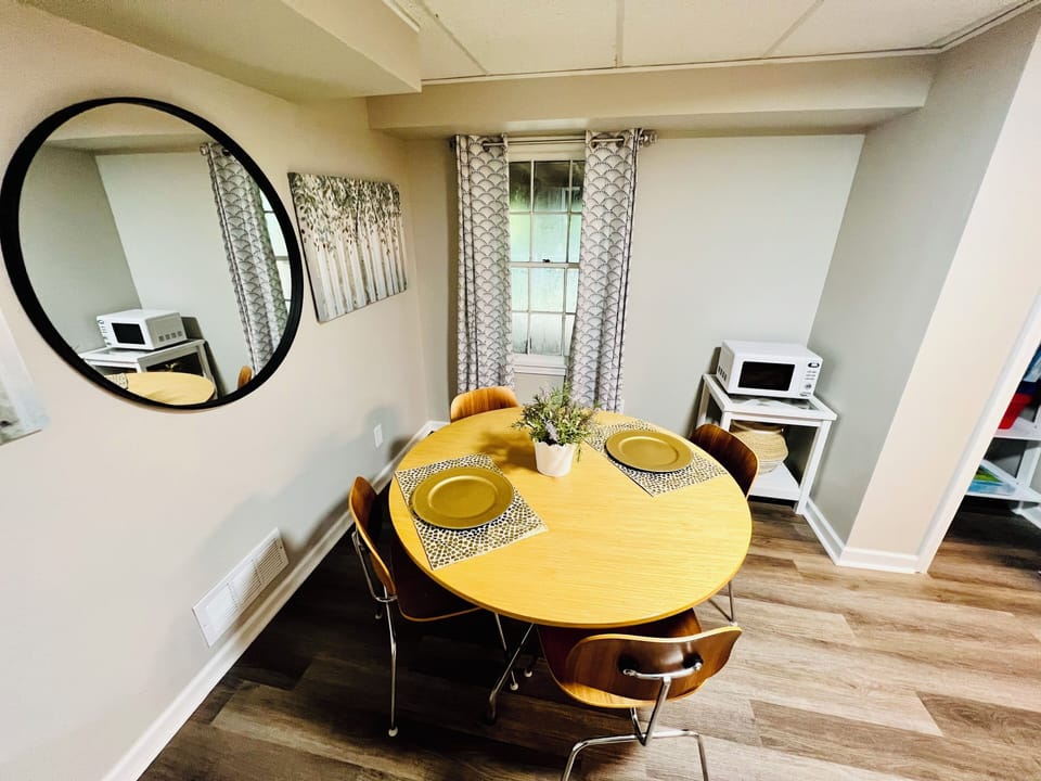 Kitchenette in game room on lower level