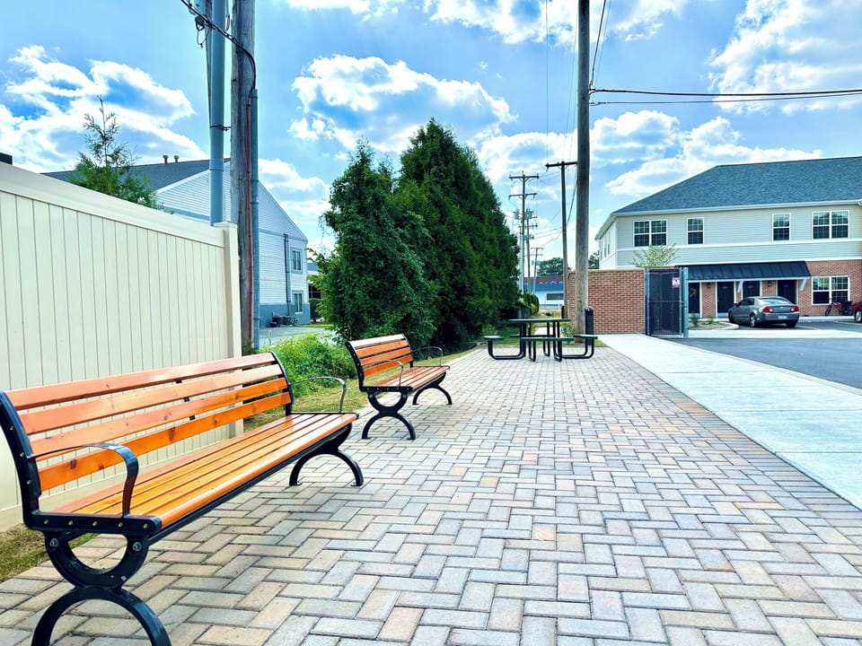 Shared Outdoor Space For Guests & Tenants