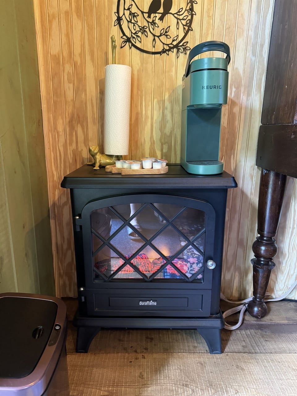 Electric fireplace heater
