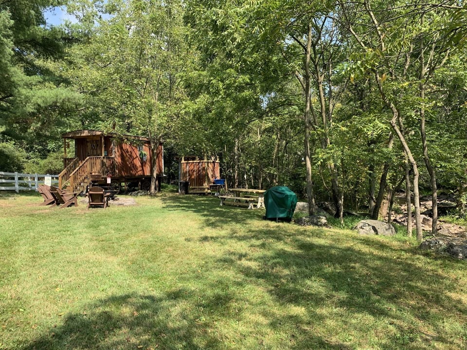 Large yard area for private use