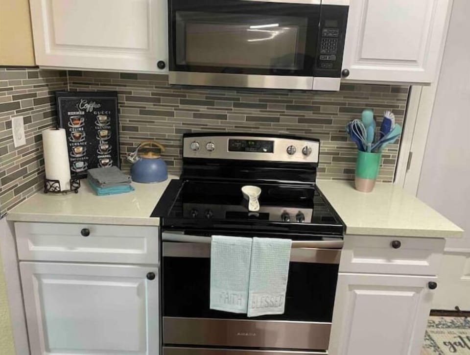 Kitchen area.