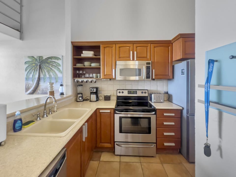 A clean and efficient cooking space