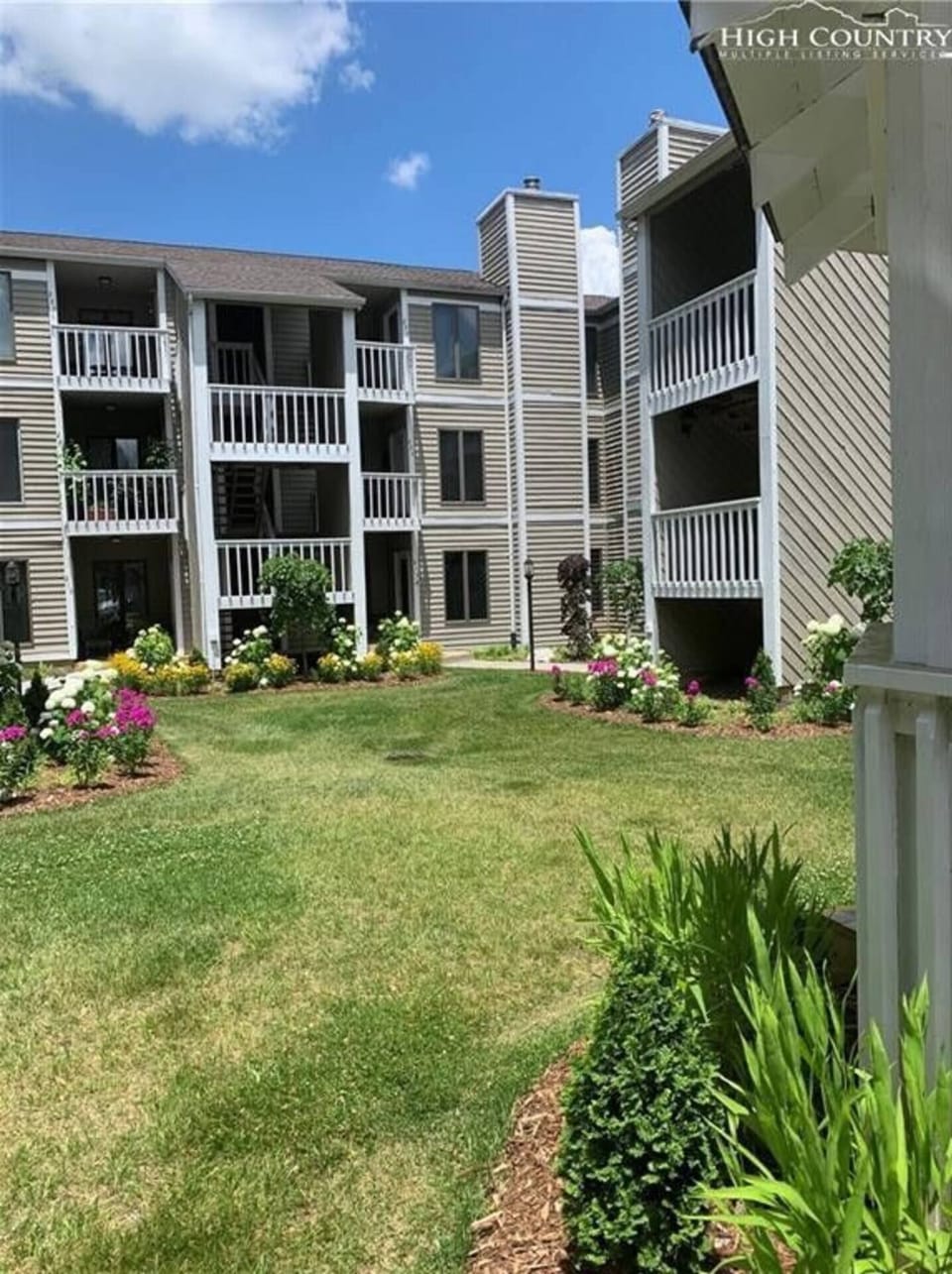 Condominium complex exterior. 1/4 mile from Main St Blowing Rock.