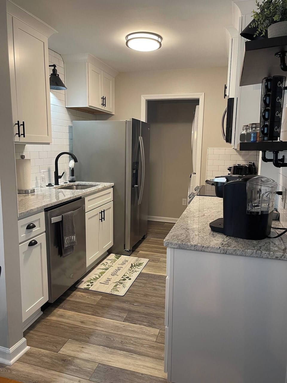 Newly renovated kitchen.