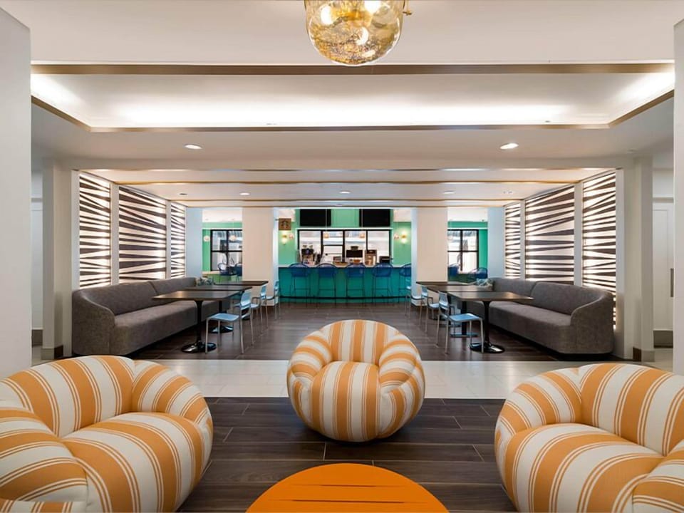 Settle into stylish seating and start your stay relaxed.