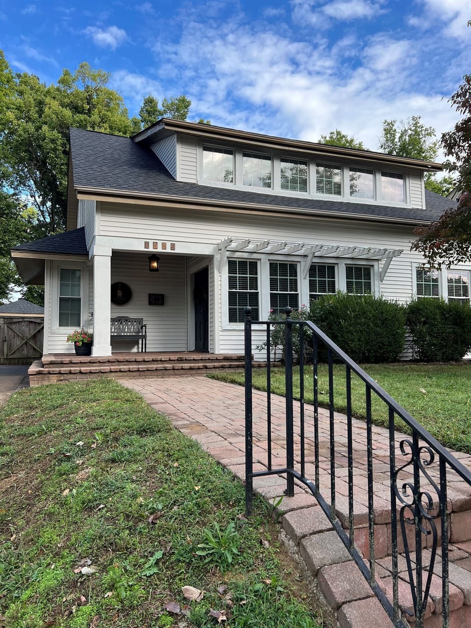 Brand NEW roof and siding on exterior