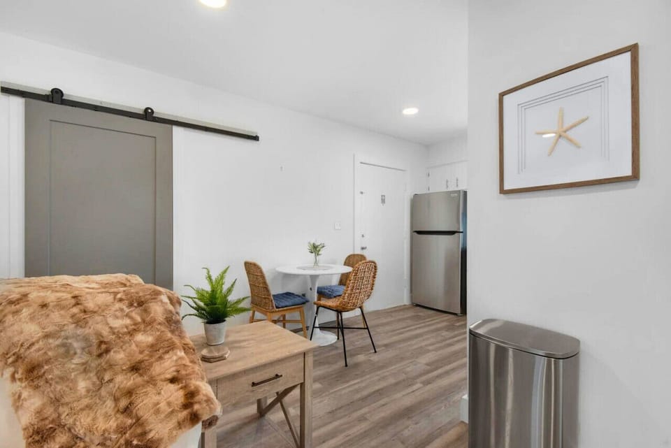 Savor your meal in this beautifully arranged dining area