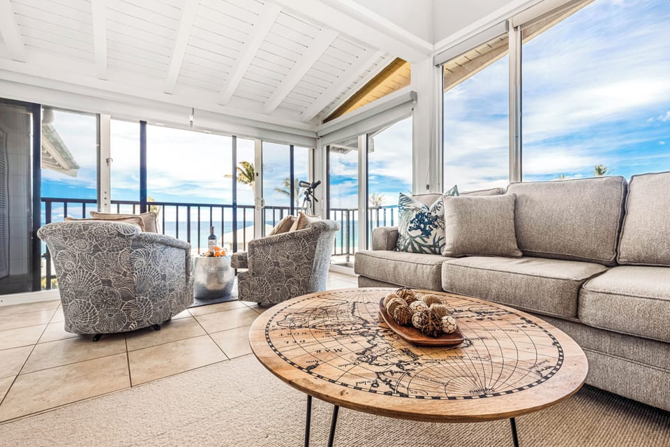 Large windows and sliding doors