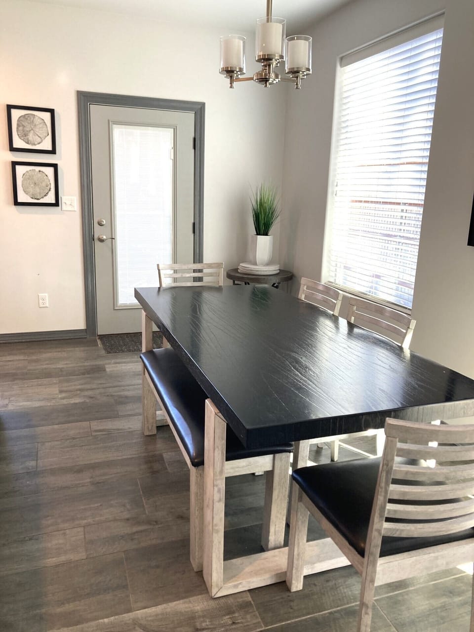 Kitchen Table-Open Living Area
