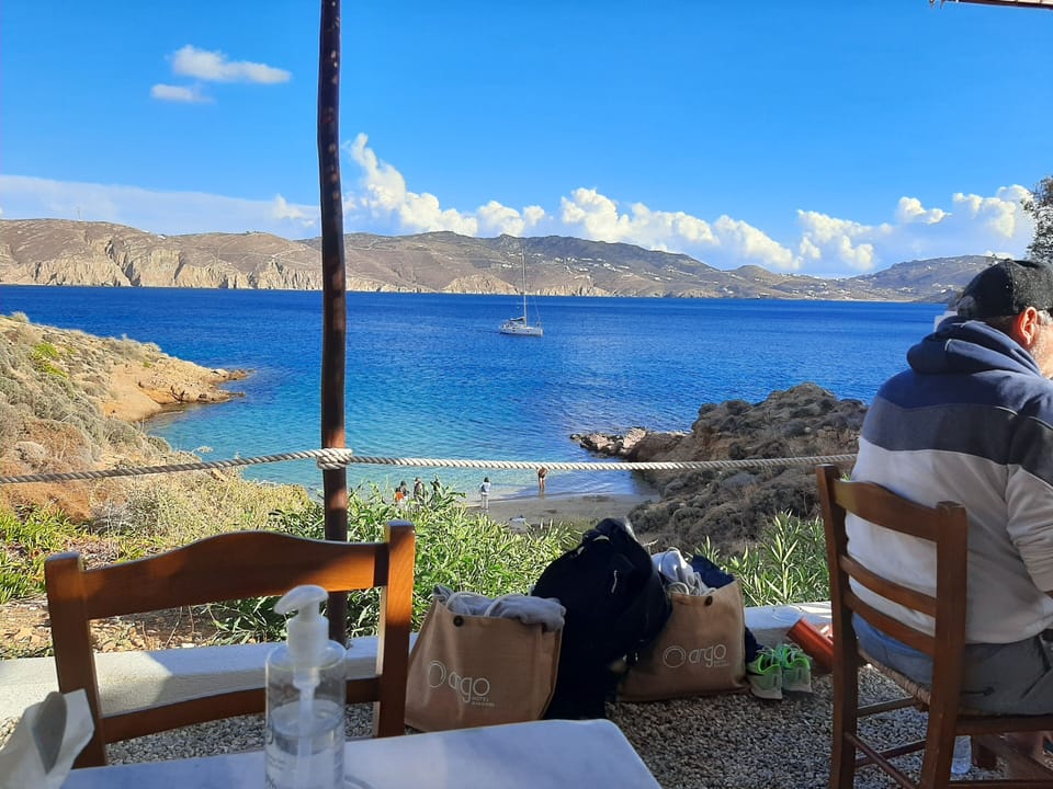 View from Kicki's Tavern