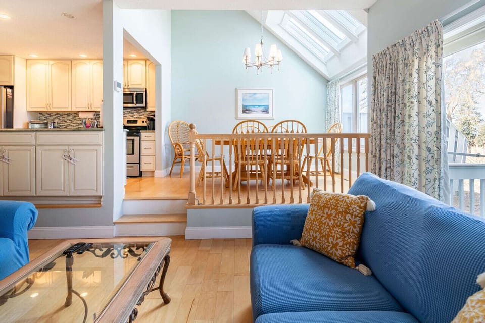 Spacious open floor plan downstairs