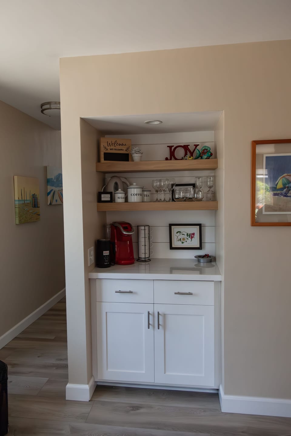 Coffee and wine bar