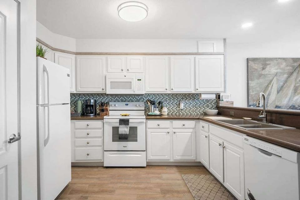 Featuring high-end appliances, ample counter space, and everything you need to prepare meals with ease.