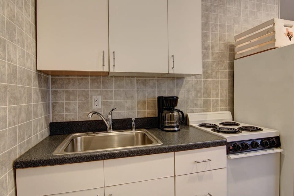 Fully stocked kitchen