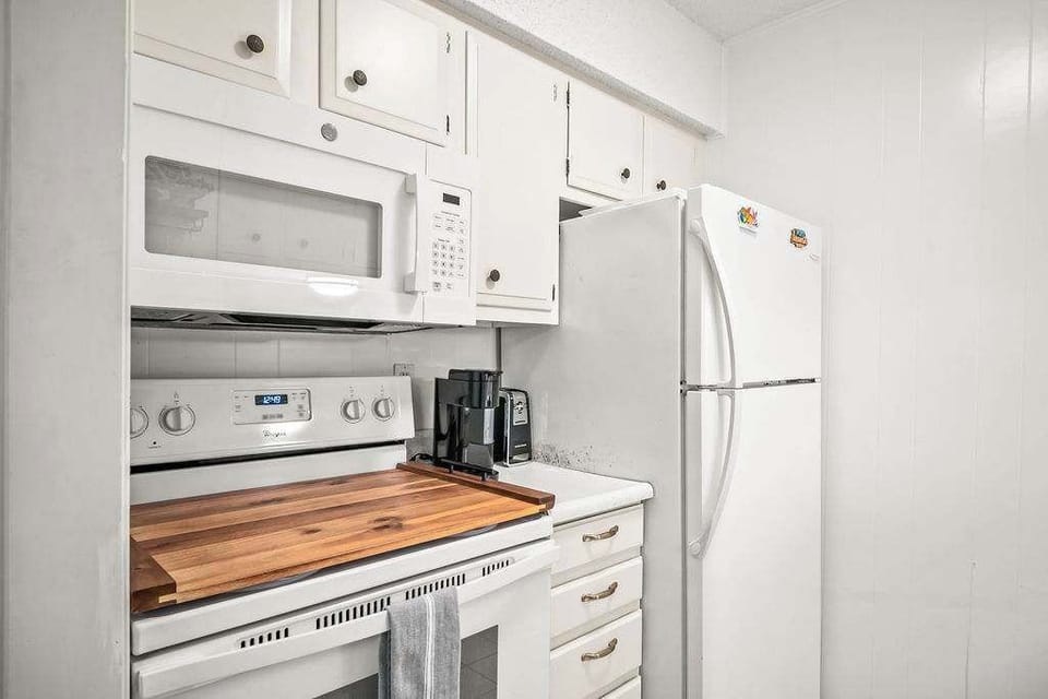 Your culinary adventure starts here. This kitchen is stocked and ready for everything from your morning coffee to a gourmet meal.