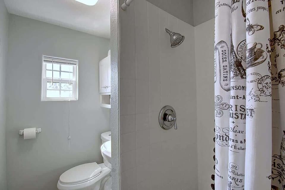 Hallway bathroom