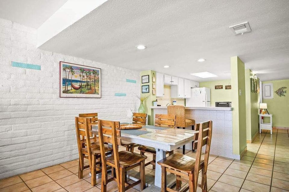 A charming dining spot designed for six — your place to savor every bite together.