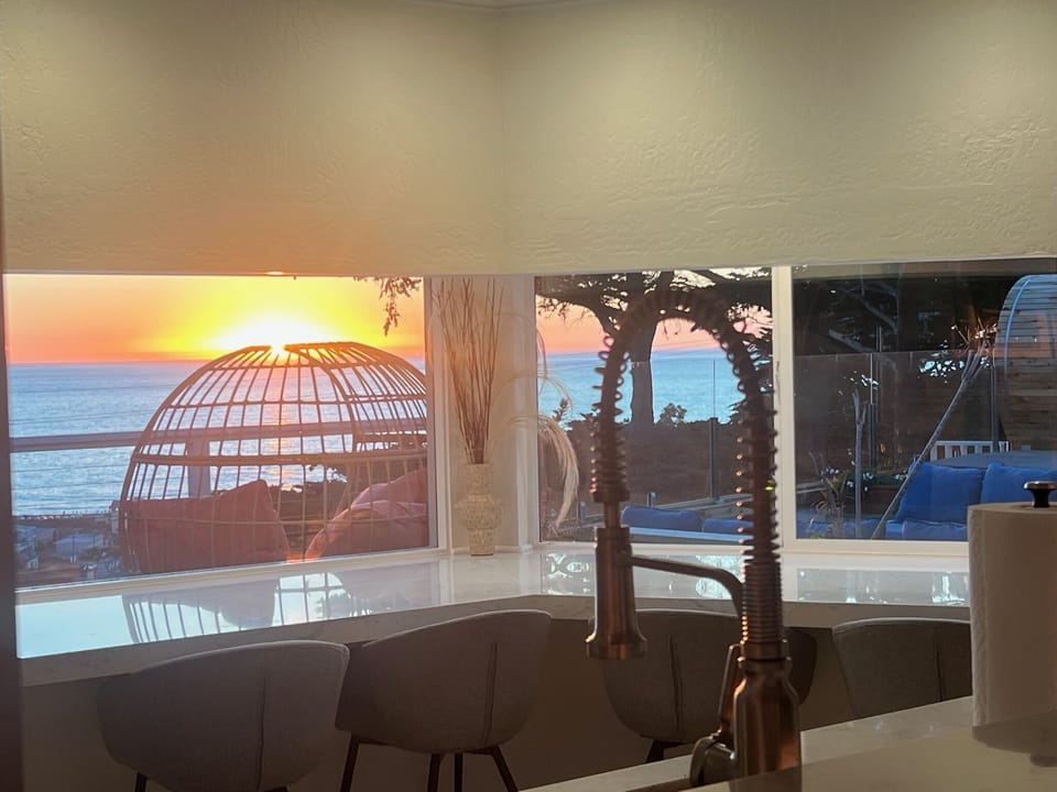 Make dinner in your kitchen while watching the sunset.