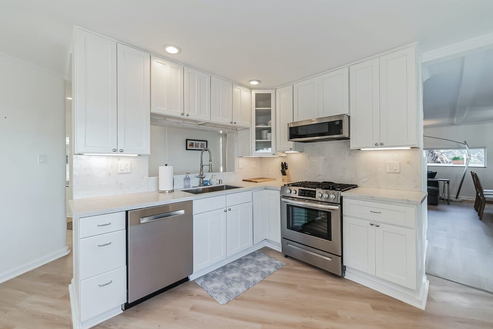 Beautiful, spacious kitchen.