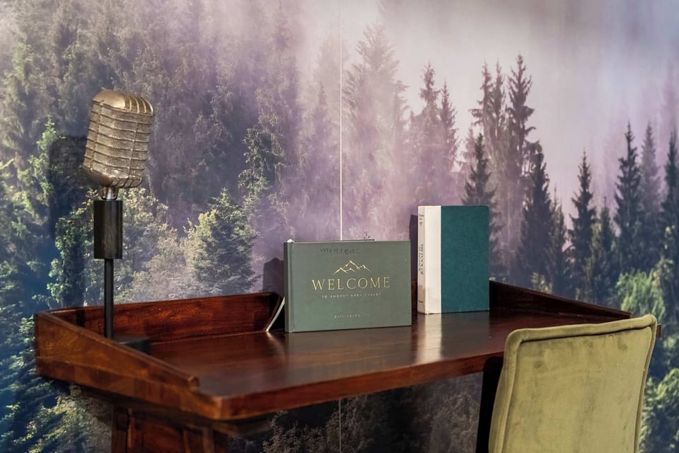 The perfect spot for reading or planning the day ahead.