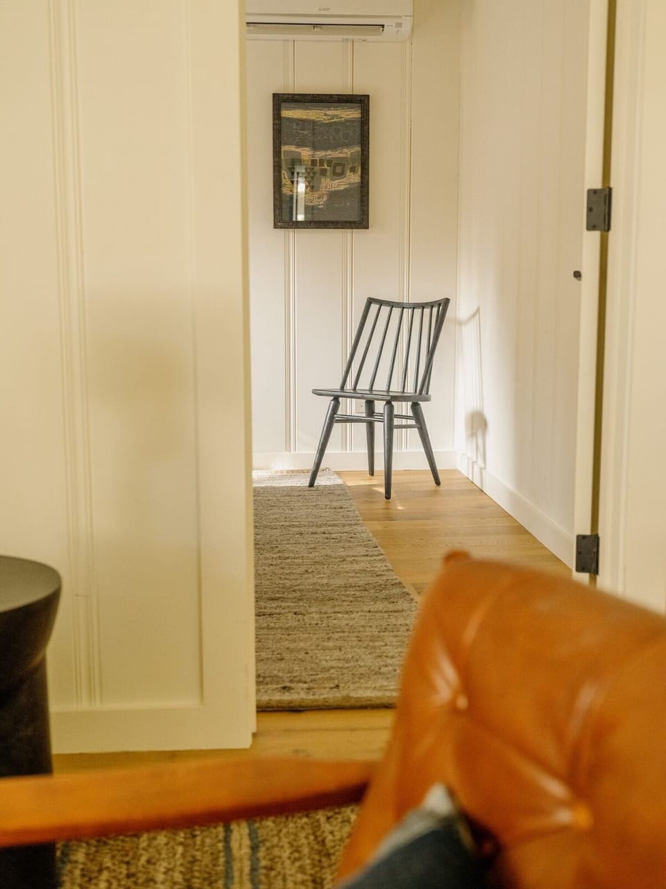 Pause in a quiet corner that invites slow, restful moments.