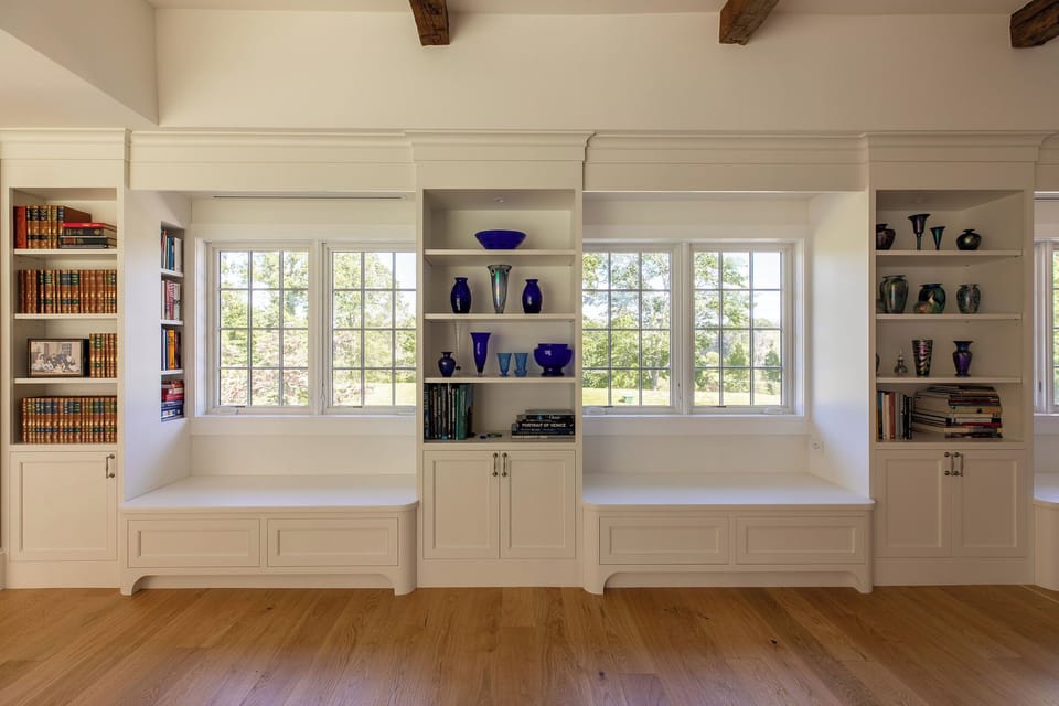 Built in window seating