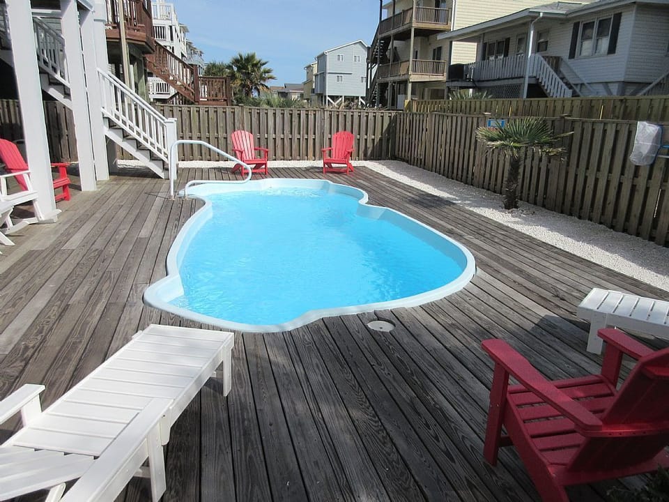 Pool deck
