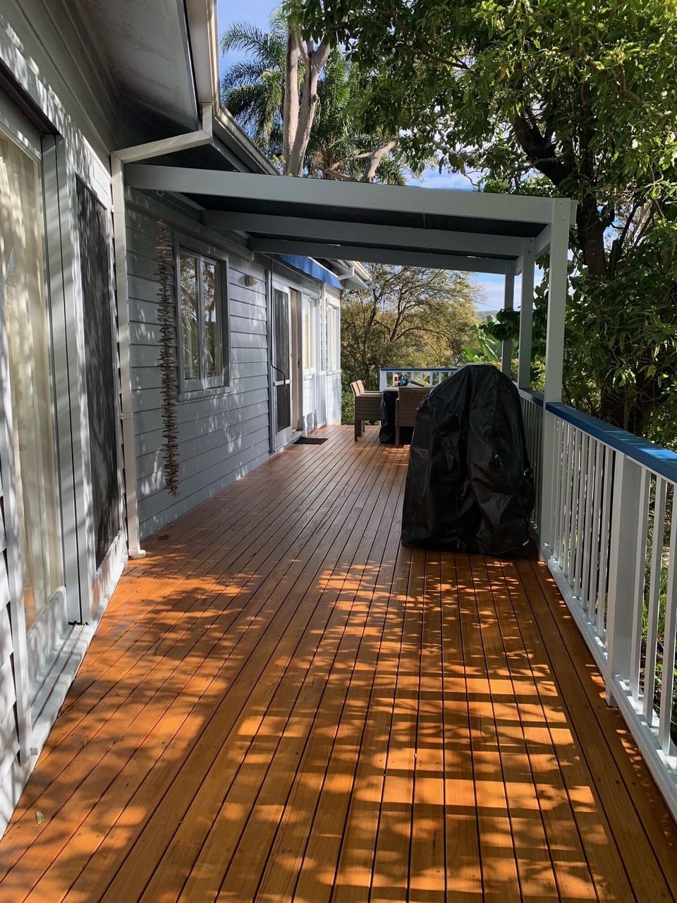 Sundeck and bbq