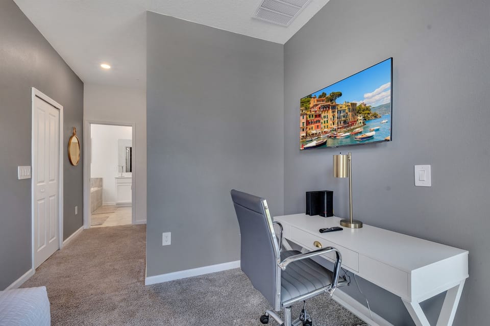 Desk in Master Bedroom