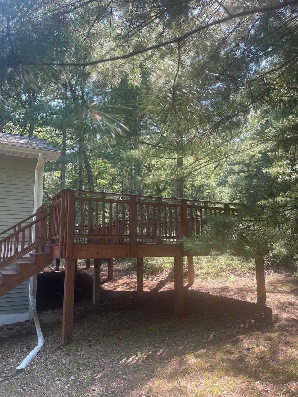 Large deck
