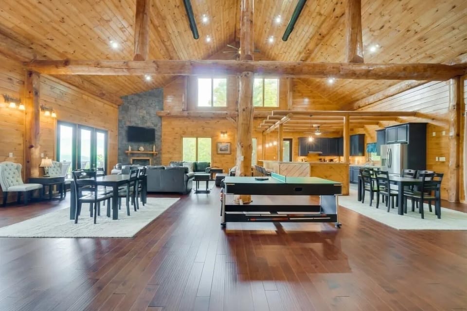 Hardwood, Indoors, Stained Wood, Furniture, Table