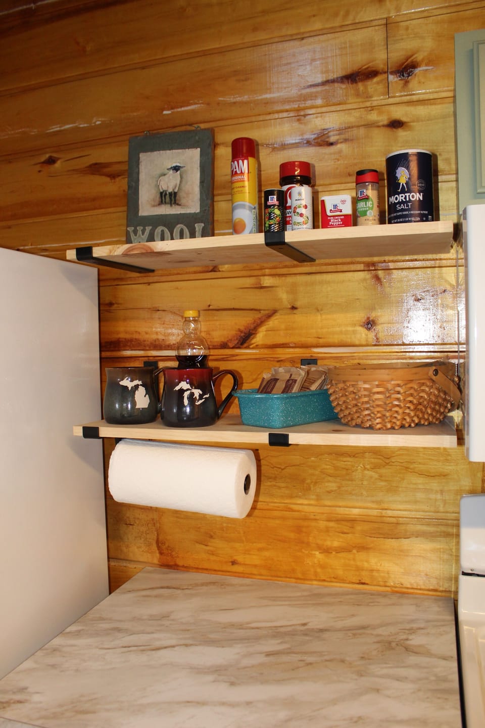 Spices, popcorn, and oatmeal 