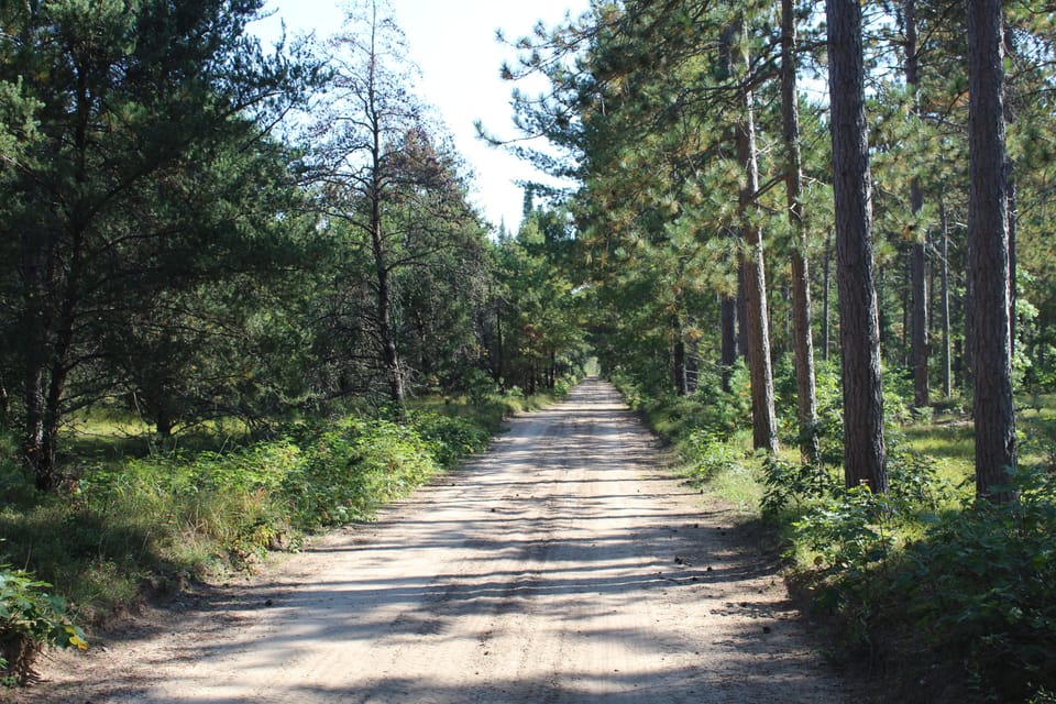 Access road to property