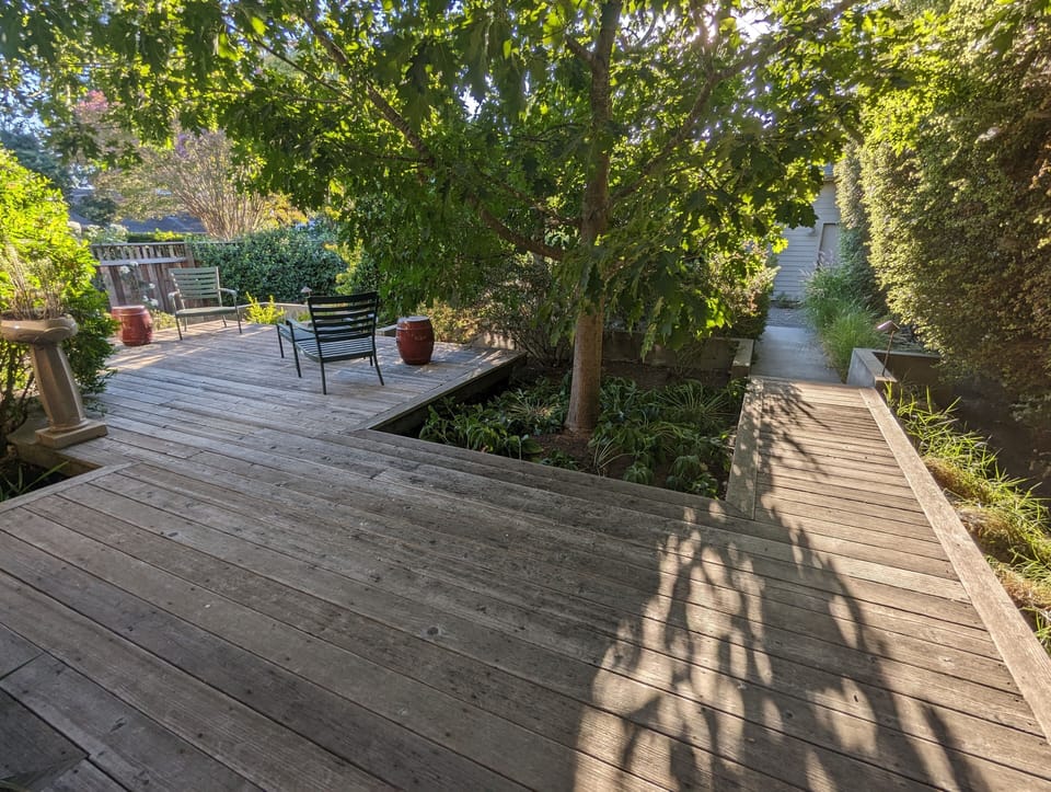 Outdoor seating