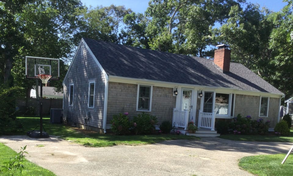 Front Exterior with Circular Driveway