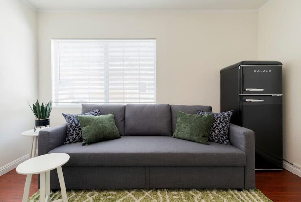 Enjoy the convenience of having a refrigerator right in your living room for your favorite drinks and snacks.