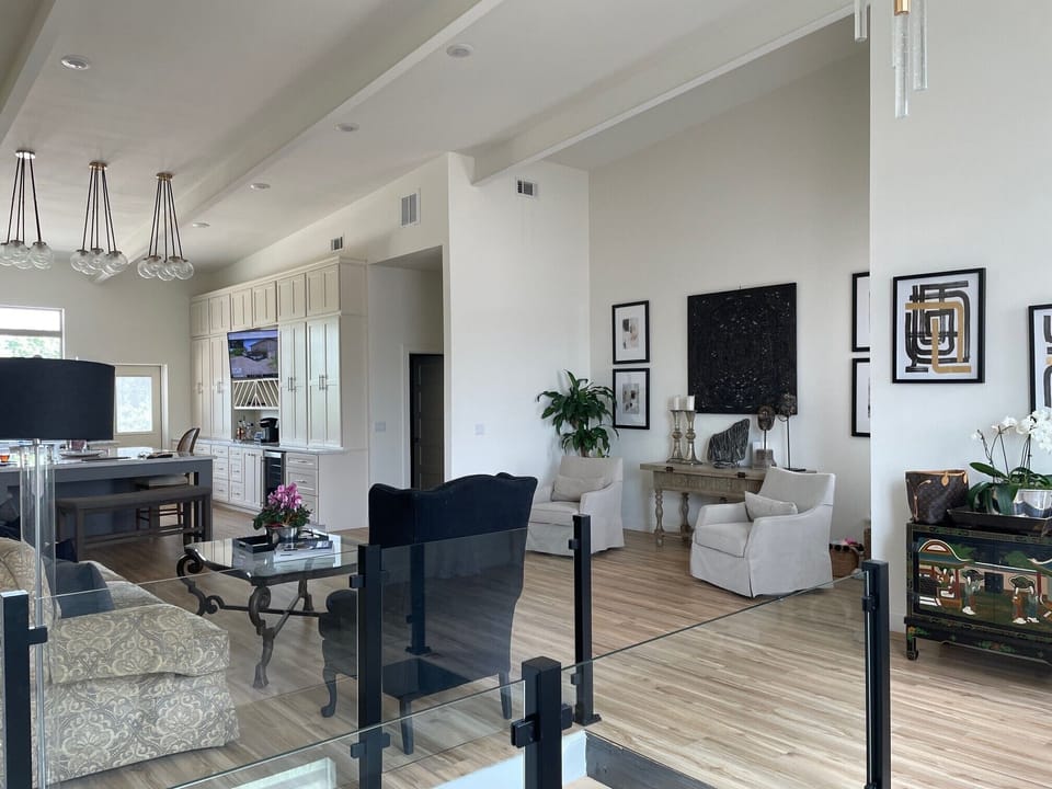 Sitting Area and Part of Kitchen