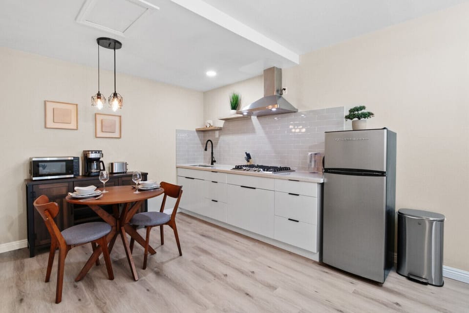 Our well-equipped kitchen and dining area have all you need for a culinary adventure. #TravelSGV