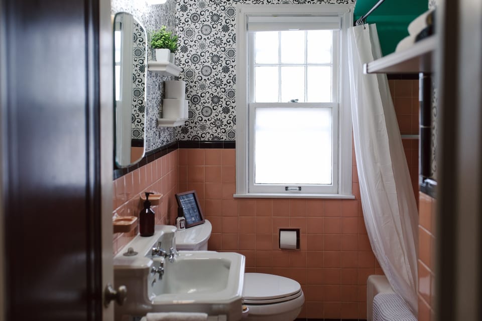 Bathroom located on main floor.