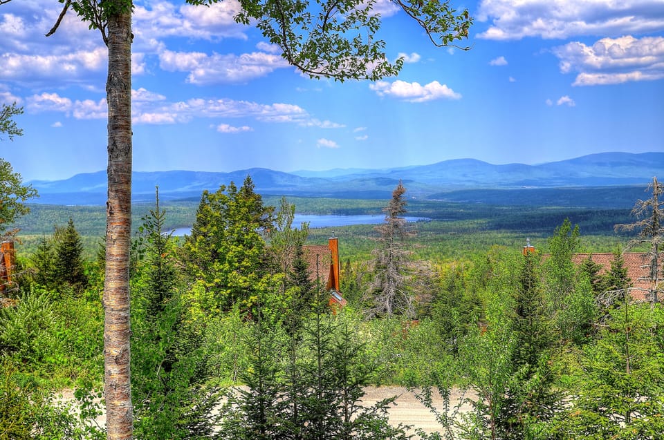 Gorgeous views from back deck